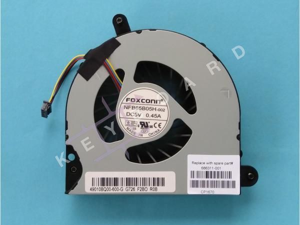 Вентилятор до ноутбука Hp Pn 686311-001